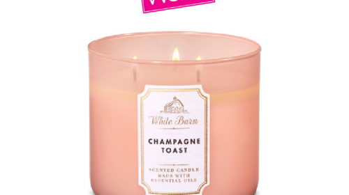 White Barn Champagne Toast 3-Wick Candle