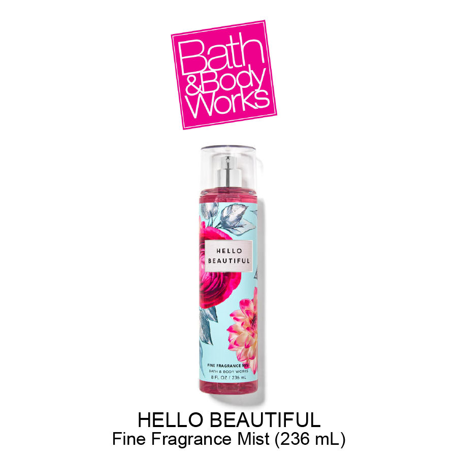 07. Fine Fragrance Mist (236 mL)-02 Hello Beautiful Fine Fragrance Mist - Image 1