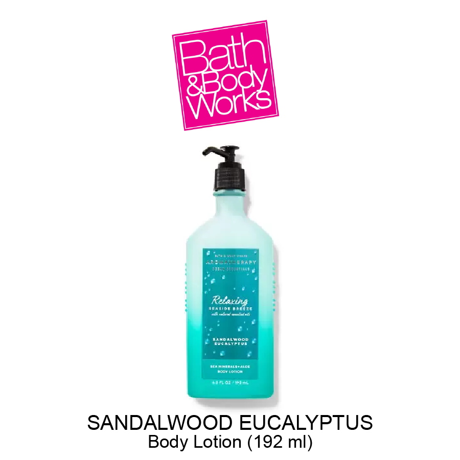 01. Body Lotion (192 mL)-02 SANDALWOOD EUCALYPTUS Body Lotion - Image 1