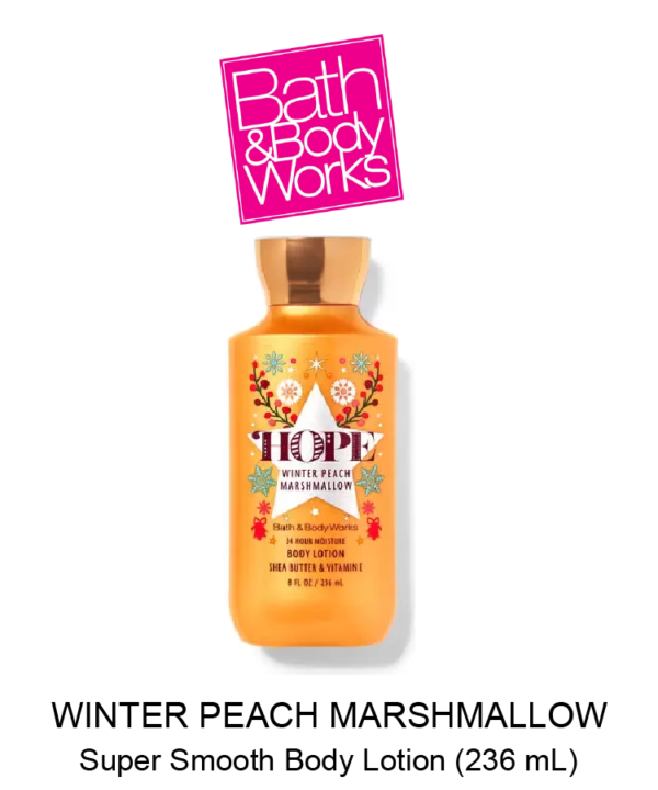 WINTER PEACH MARSHMALLOW Body Lotion