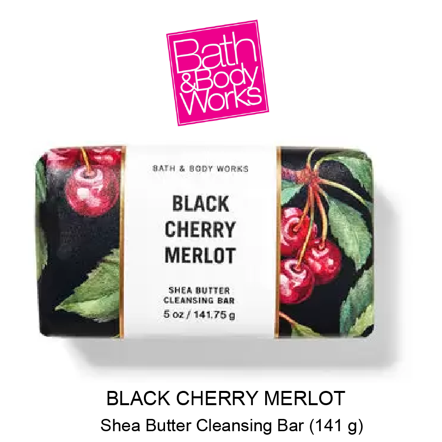 BB Shea Butter Cleansing Bar Feb-25-2022-09 Black Cherry Merlot Cleansing Bar - Image 1