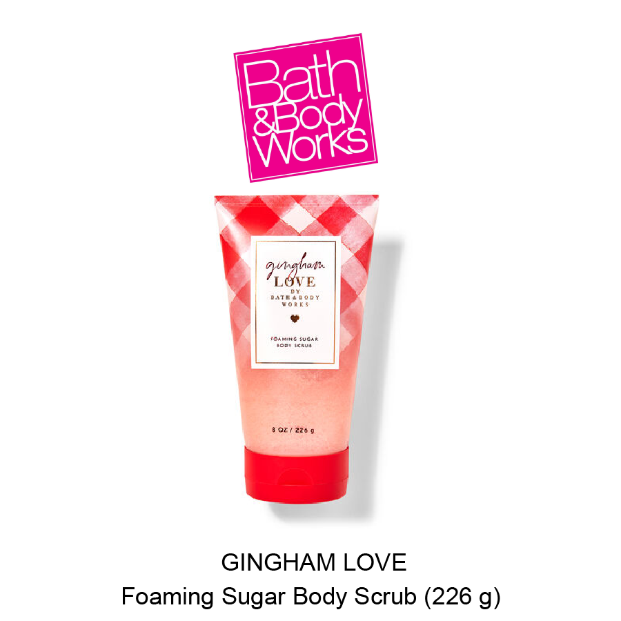 BB Foaming Sugar Body Scrub Aug-14-2022-01 GINGHAM LOVE FOAMING SUGAR Body Scrub (226 g) - Image 1