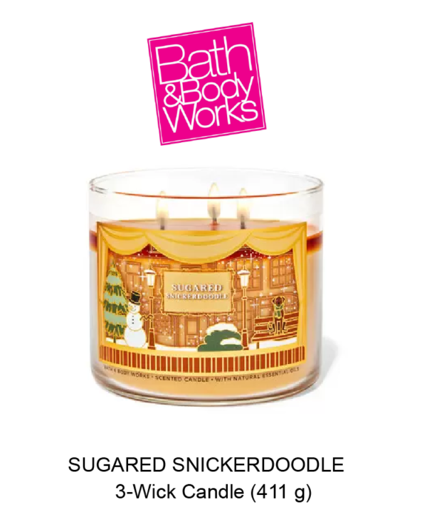 SUGARED SNICKERDOODLE 3-Wick Candle