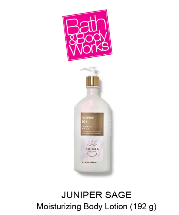 Aromatherapy JUNIPER SAGE Moisturizing Body Lotion