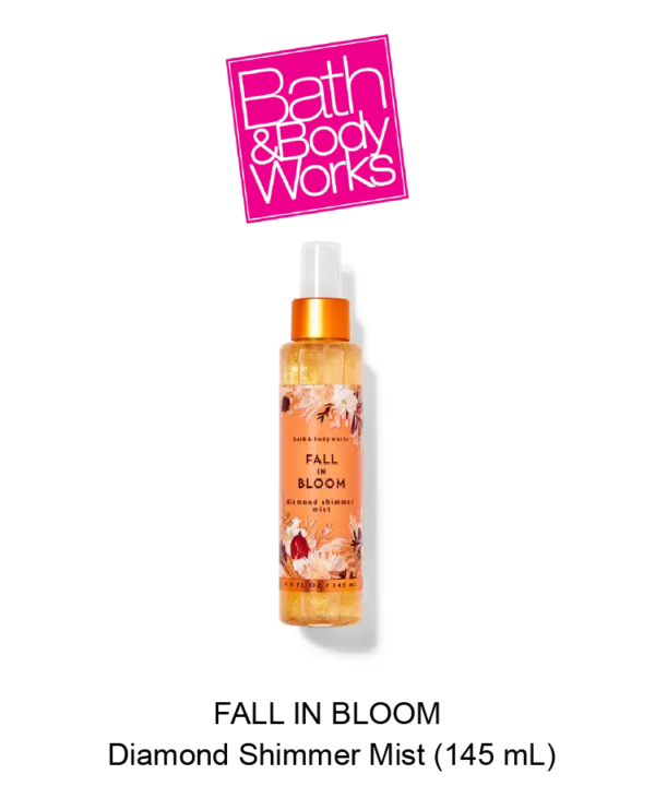 FALL IN BLOOM Diamond Shimmer Mist