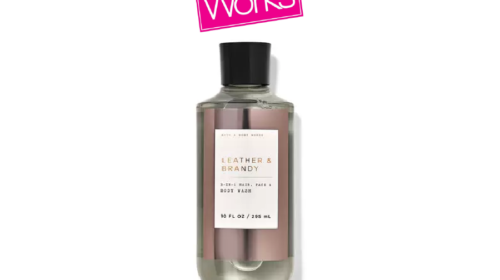 Mens LEATHER & BRANDY 3-in-1 Hair, Face & Body Wash