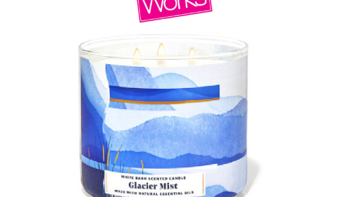 Glacier Mist 3-Wick Candle