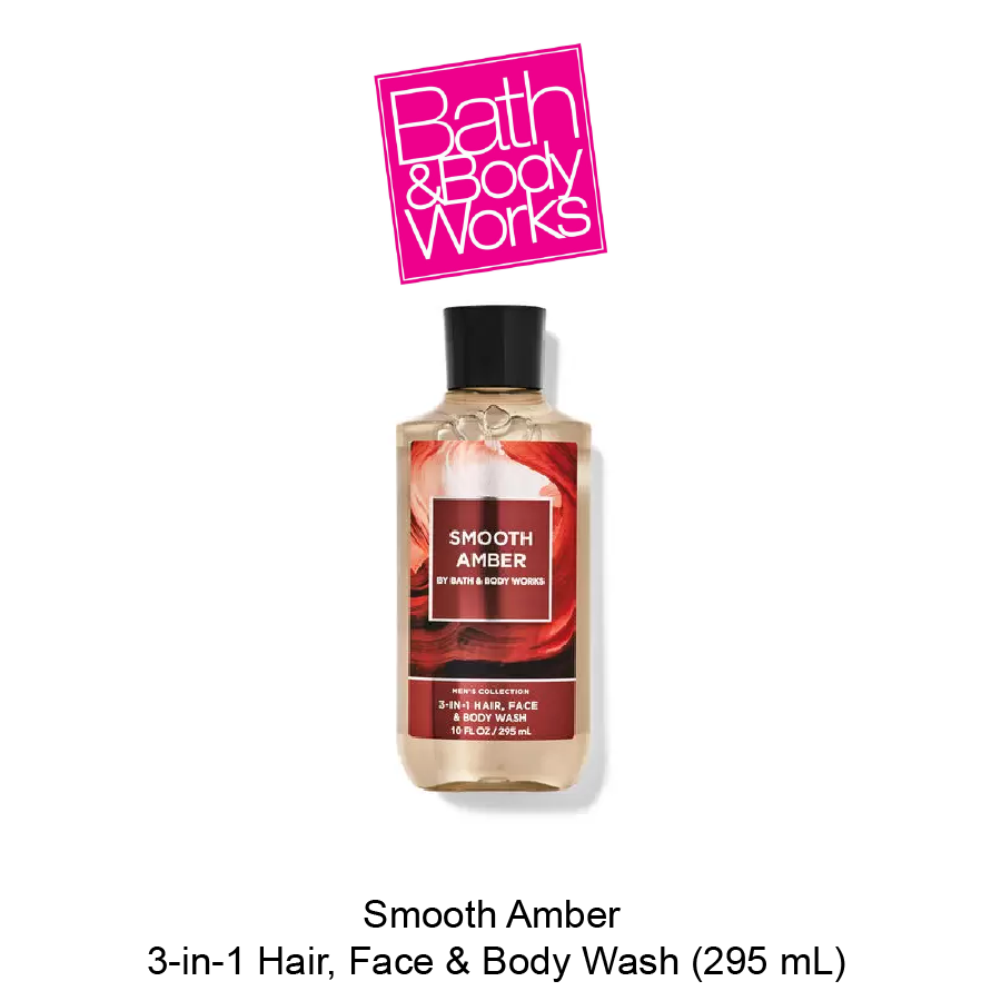BB 3-in-1 Hair, Face _ Body Wash June-04-2023-02 Mens Smooth Amber 3-in-1 Hair, Face & Body Wash - Image 1