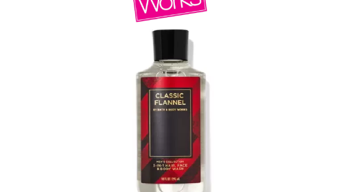 Mens Classic Flannel 3-in-1 Hair, Face & Body Wash