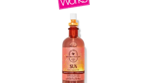 Aromatherapy Orange Flower Sandalwood Essential Oil Mist