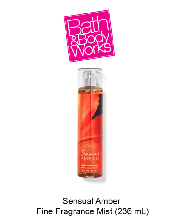 Sensual Amber Fine Fragrance Mist