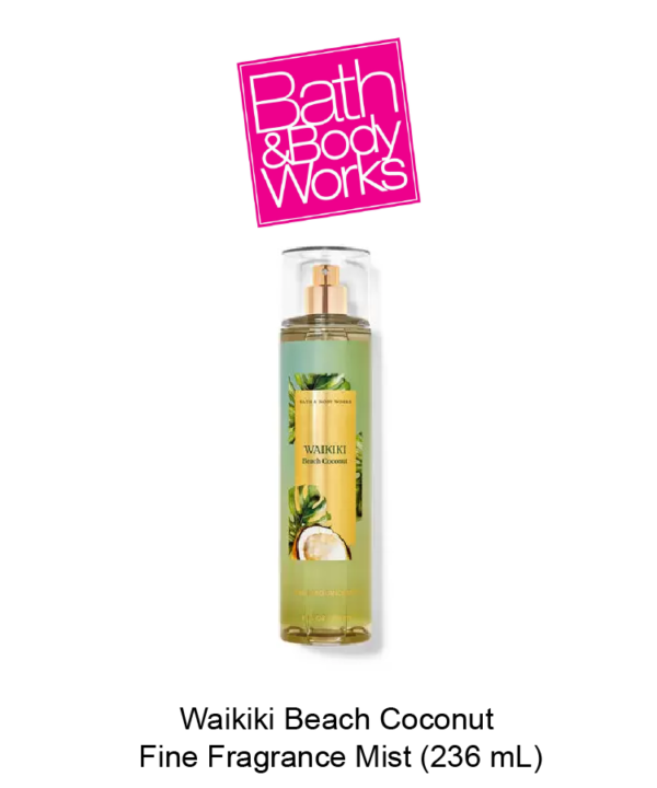Waikiki Beach Coconut Fine Fragrance Mist