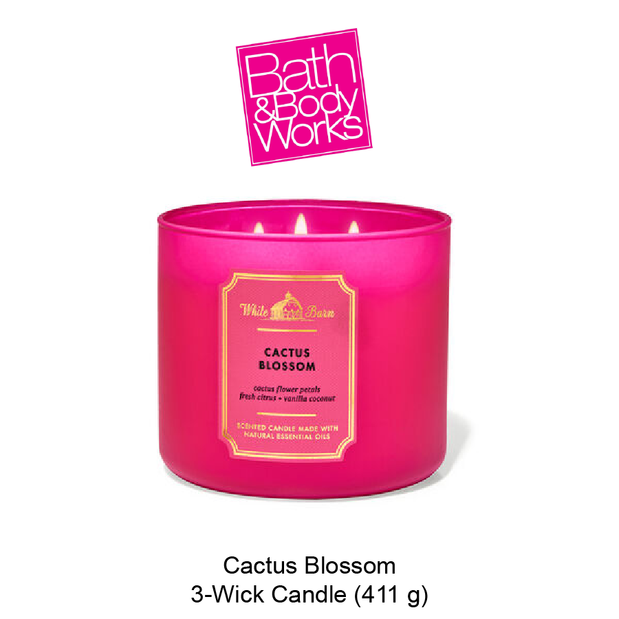 BB 3-Wick Candle Oct-10-2023-03 White Barn Cactus Blossom 3-Wick Candle - Image 1