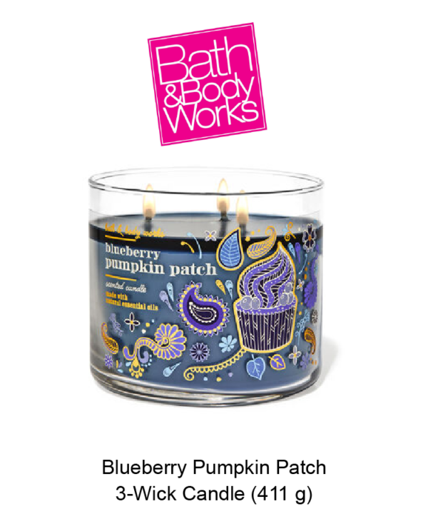 Blueberry Pumpkin Patch 3-Wick Candle