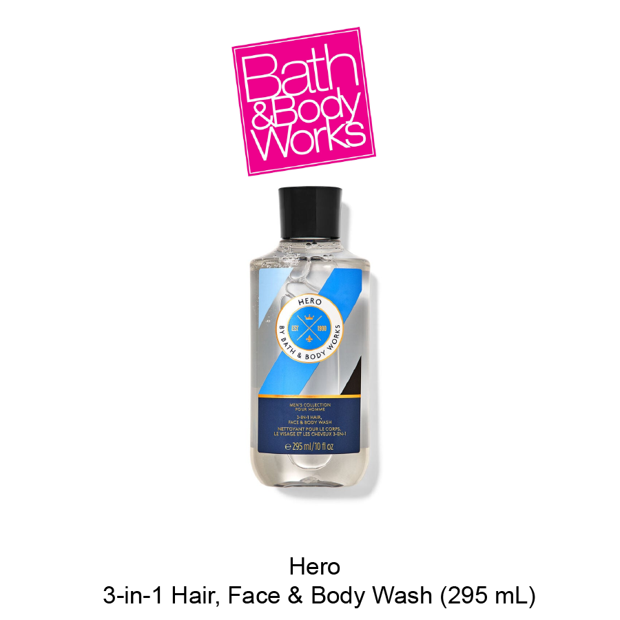 BB Mens 3-in-1 Hair, Face _ Body Wash Oct-04-2023-02 Mens Hero 3-in-1 Hair, Face & Body Wash - Image 1