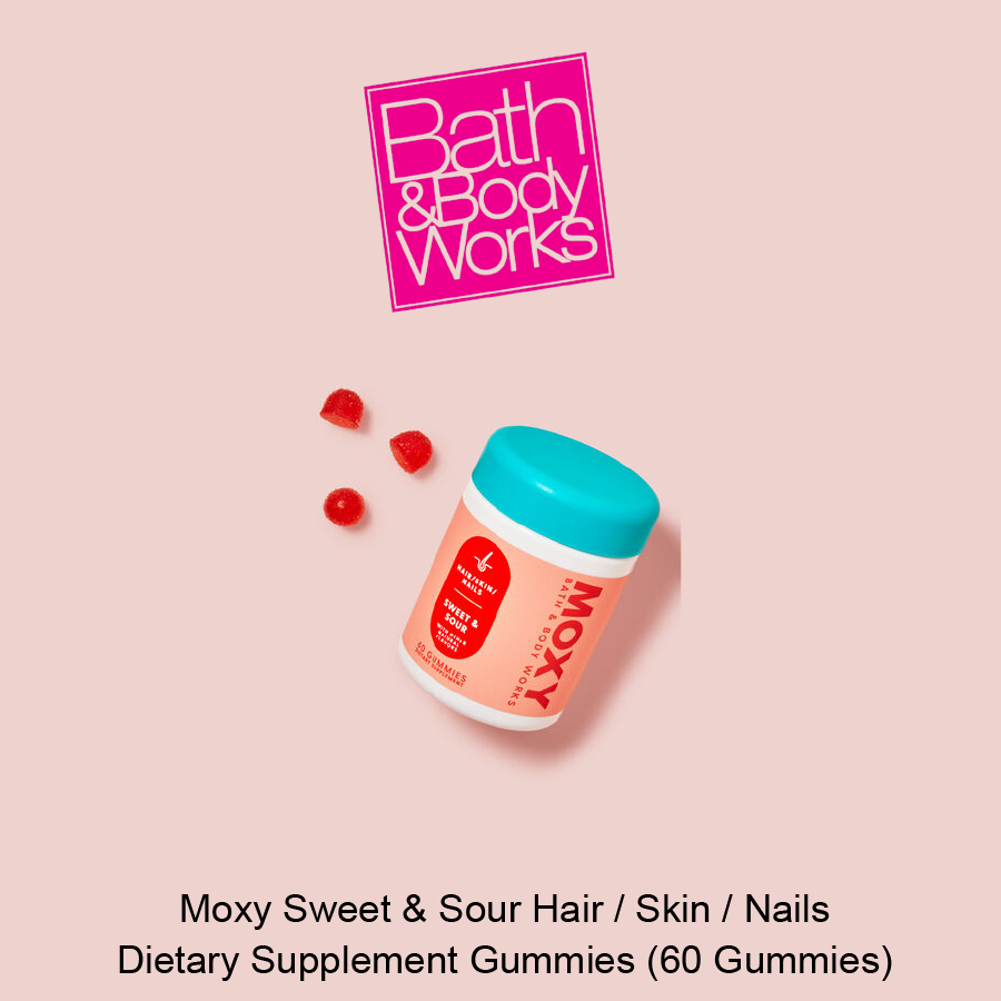 BB Moxy Dietary Supplement Gummies Oct-12-2023-04 Moxy Sweet & Sour Hair / Skin / Nails Dietary Supplement Gummies - Image 1