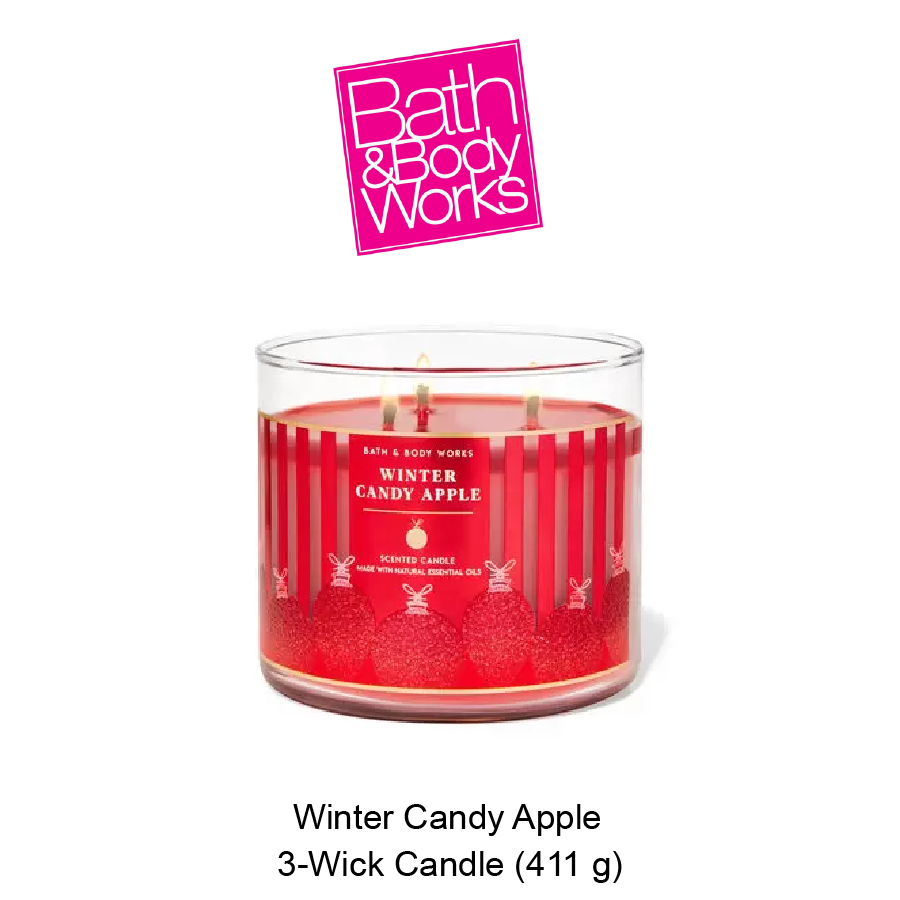 BB 3-Wick Candle Nov-25-2023-01 Winter Candy Apple 3-Wick Candle - Image 1
