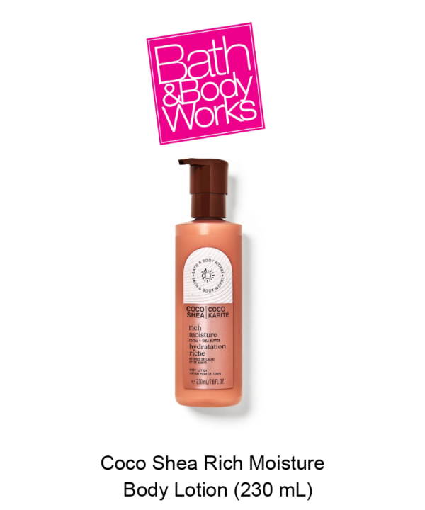 Coco Shea Rich Moisture Body Lotion