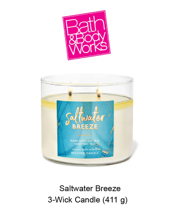 Saltwater Breeze 3-Wick Candle