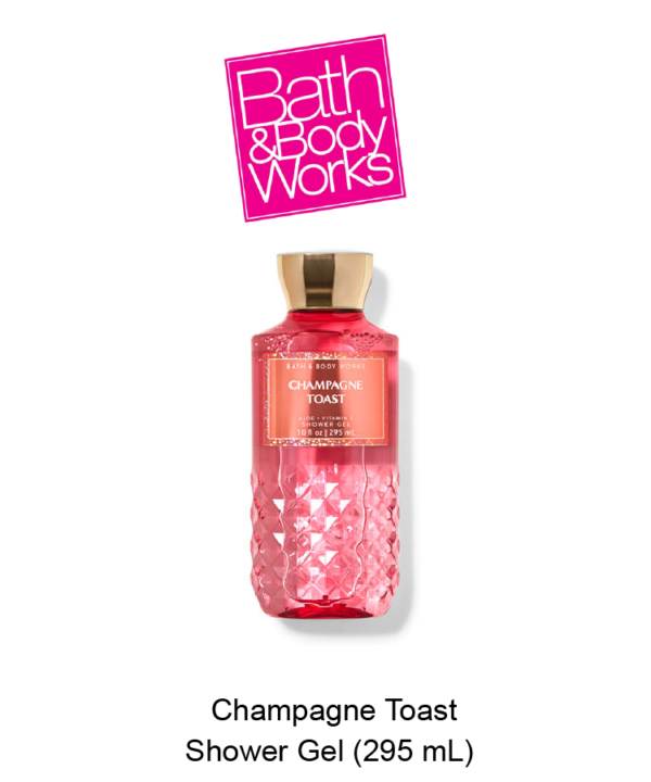 Champagne Toast Shower Gel