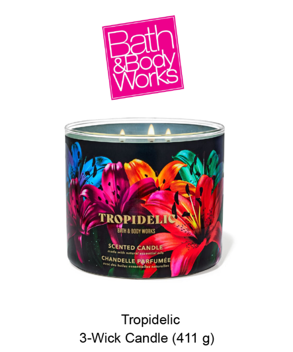 Tropidelic 3-Wick Candle