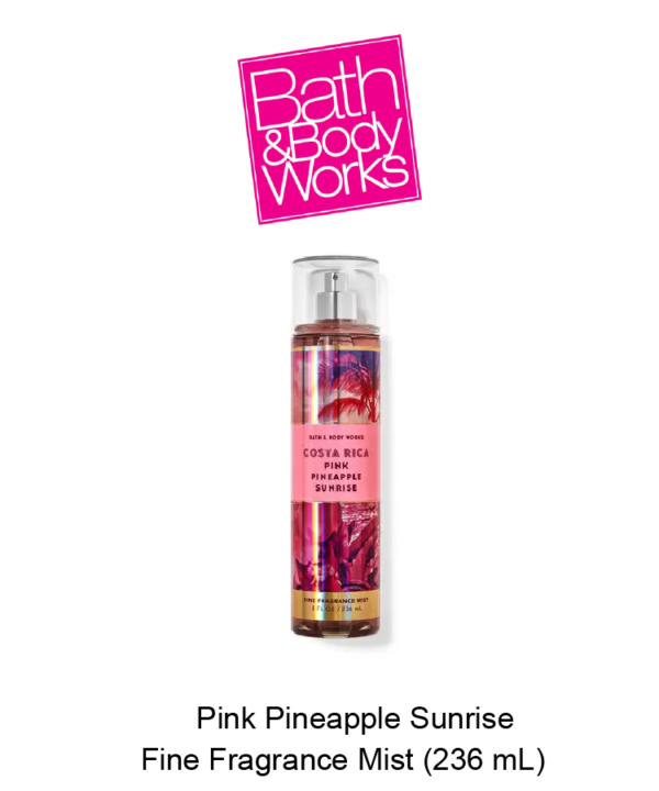 Pink Pineapple Sunrise Fine Fragrance Mist