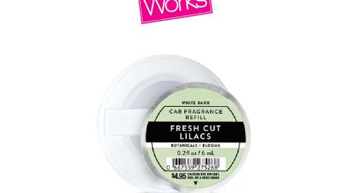 Fresh Cut Lilacs Car Fragrance Refill