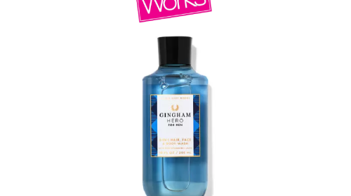 Mens Gingham Hero 3-in-1 Hair, Face & Body Wash