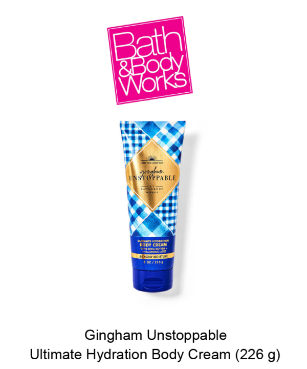 Signature Collection Gingham Unstoppable Ultimate Hydration Body Cream