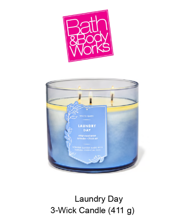 Laundry Day 3-Wick Candle
