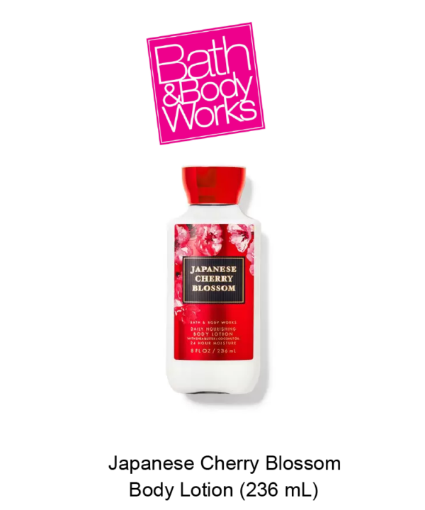 Japanese Cherry Blossom Body Lotion