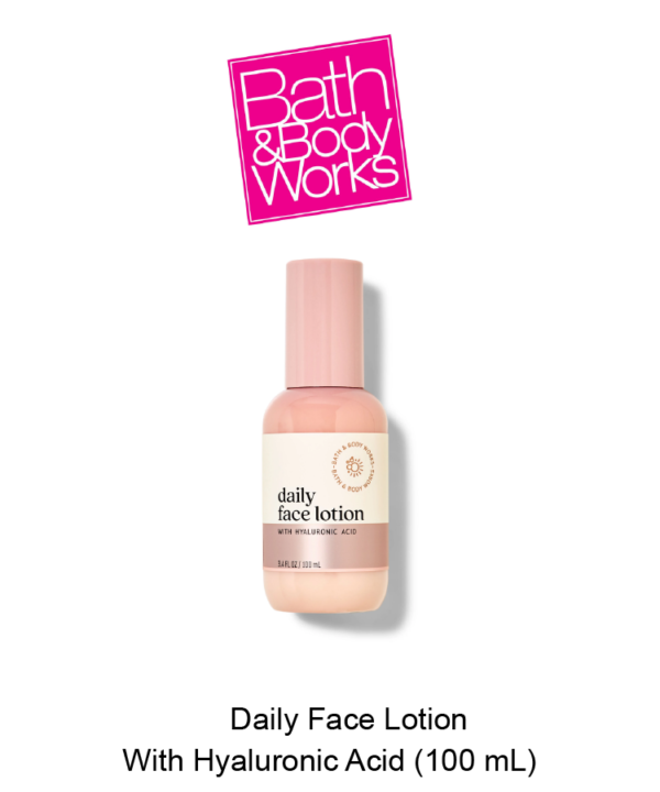 Daily Face Lotion With Hyaluronic Acid