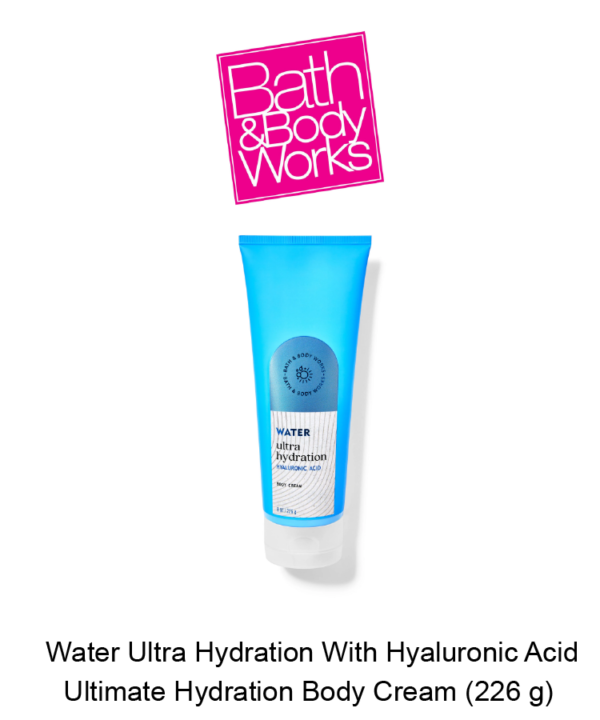 Water Ultra Hydration With Hyaluronic Acid Body Cream