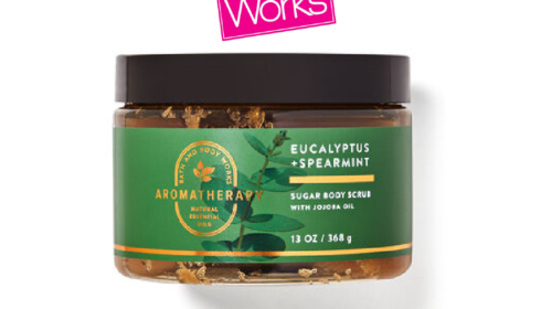 Aromatherapy Eucalyptus Spearmint Sugar Body Scrub