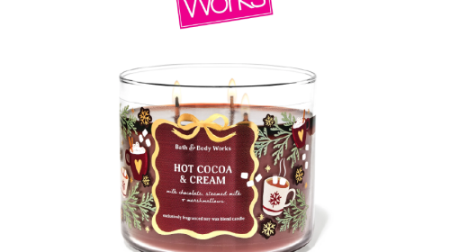 Hot Cocoa & Cream 3-Wick Candle