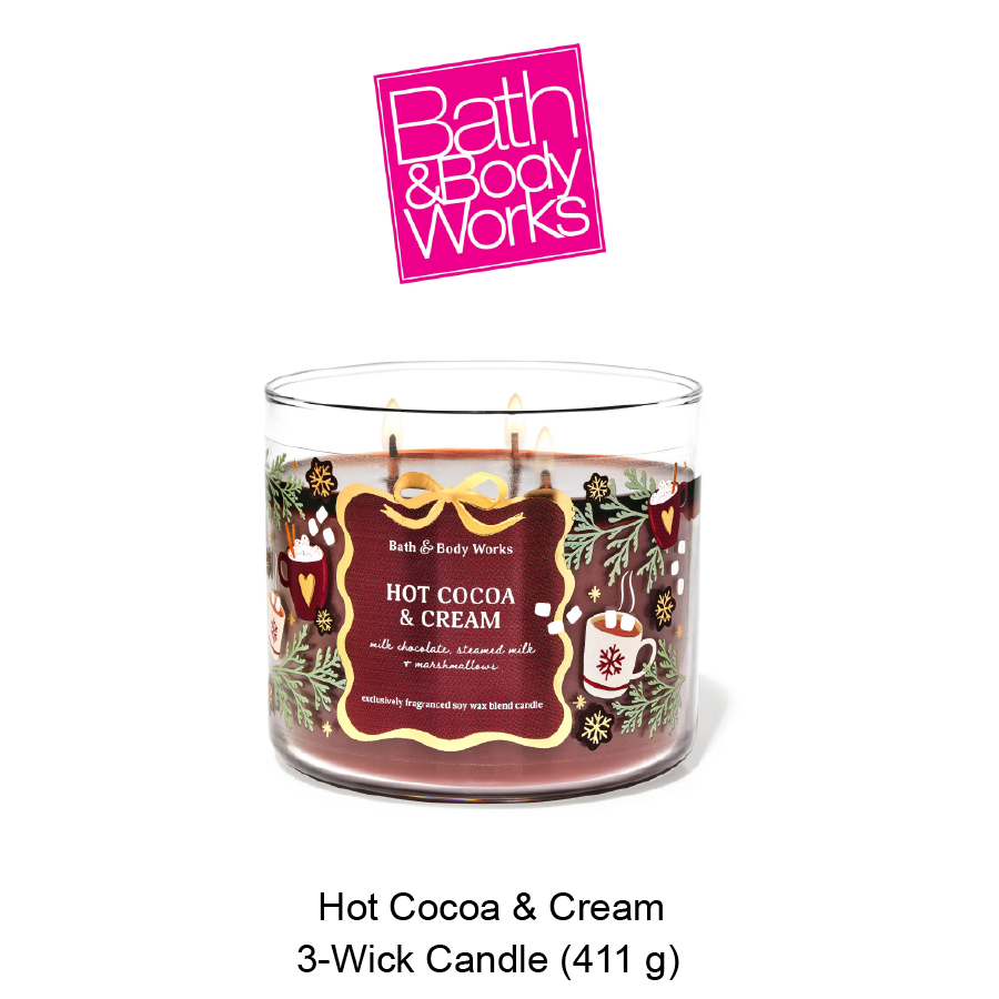 BB 3-Wick Candle Nov-29-2024-02 Hot Cocoa & Cream 3-Wick Candle - Image 1