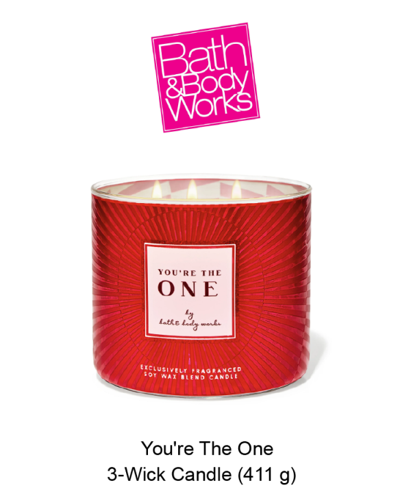 You're The One 3-Wick Candle