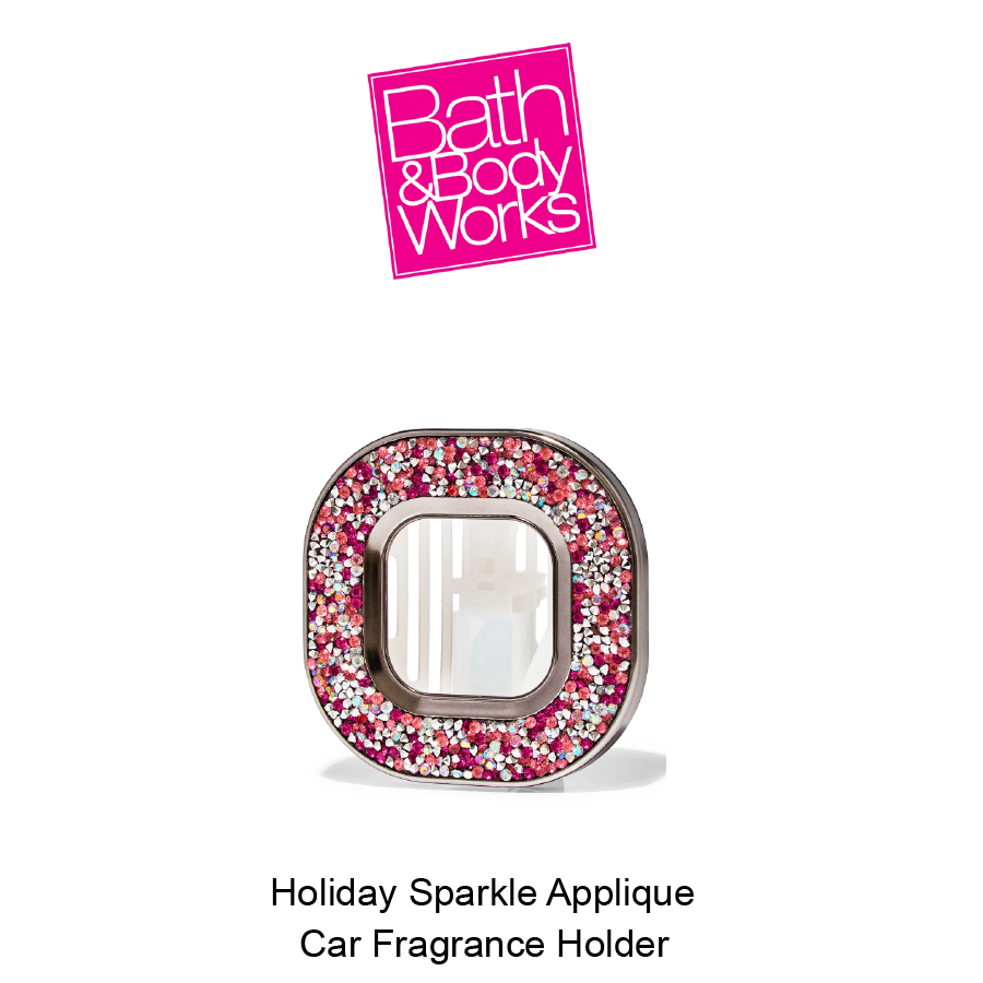 BB Car Fragrance Holder Nov-29-2024-02 Holiday Sparkle Applique Car Fragrance Holder - Image 1