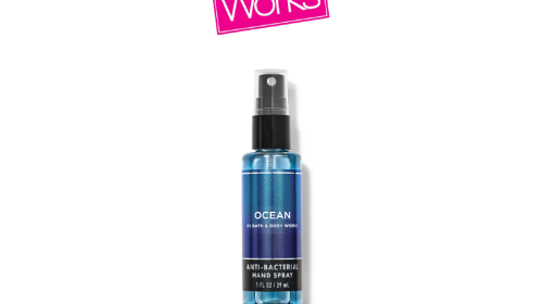 Mens Ocean Hand Sanitizer Spray