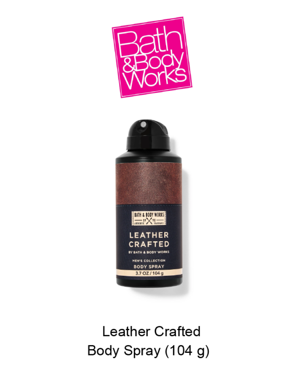 Mens Leather Crafted Body Spray
