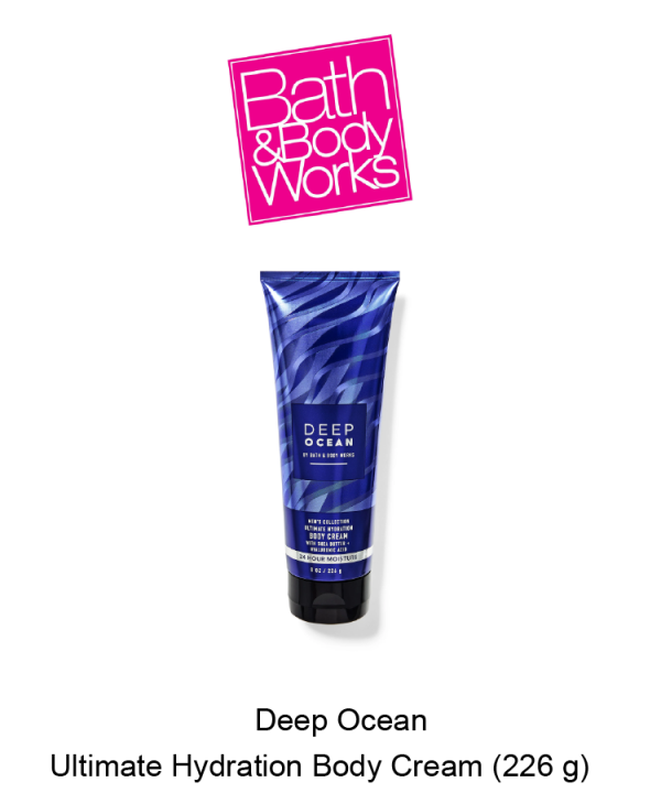 Mens Deep Ocean Ultimate Hydration Body Cream