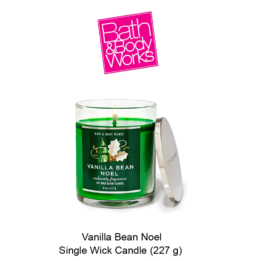 BB Single Wick Candle Dec-16-2024-04 Vanilla Bean Noel Single Wick Candle - Image 1