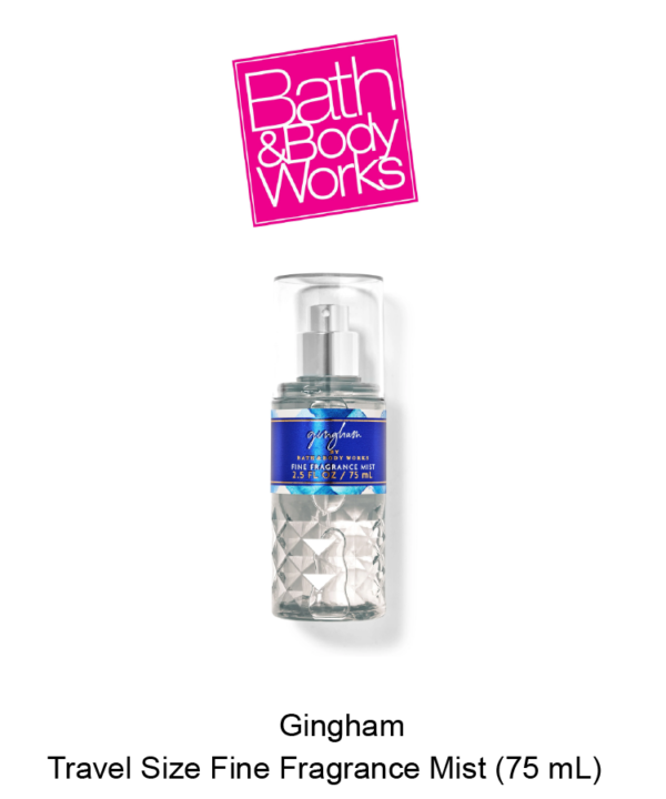 Gingham Travel Size Fine Fragrance Mist