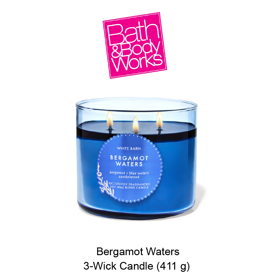 BB 3-Wick Candle Feb-20-2025-01 White Barn Bergamot Waters 3-Wick Candle - Image 1