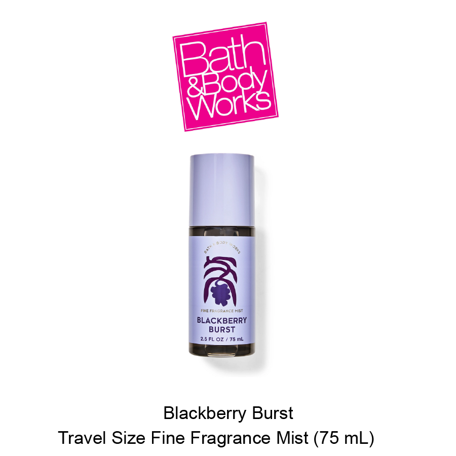 BB Travel Size Fine Fragrance Mist Feb-13- 2025-08 Blackberry Burst Travel Size Fine Fragrance Mist - Image 1