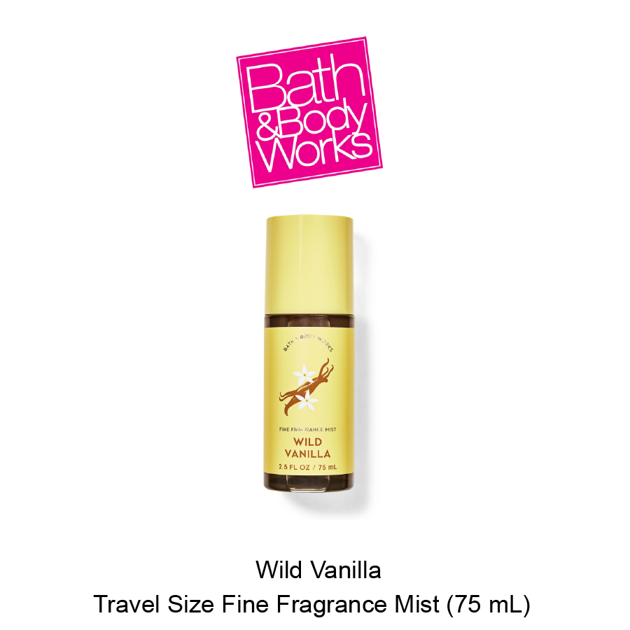 BB Travel Size Fine Fragrance Mist Feb-13- 2025-18 Wild Vanilla Travel Size Fine Fragrance Mist - Image 1