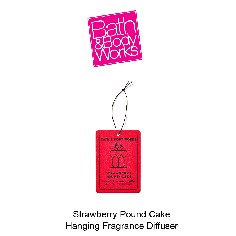 BB Hanging Fragrance Diffuser April-03- 2025-01 Strawberry Pound Cake Hanging Fragrance Diffuser - Image 1