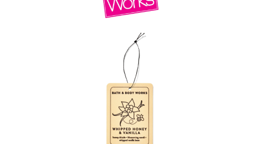 Whipped Honey & Vanilla Hanging Fragrance Diffuser