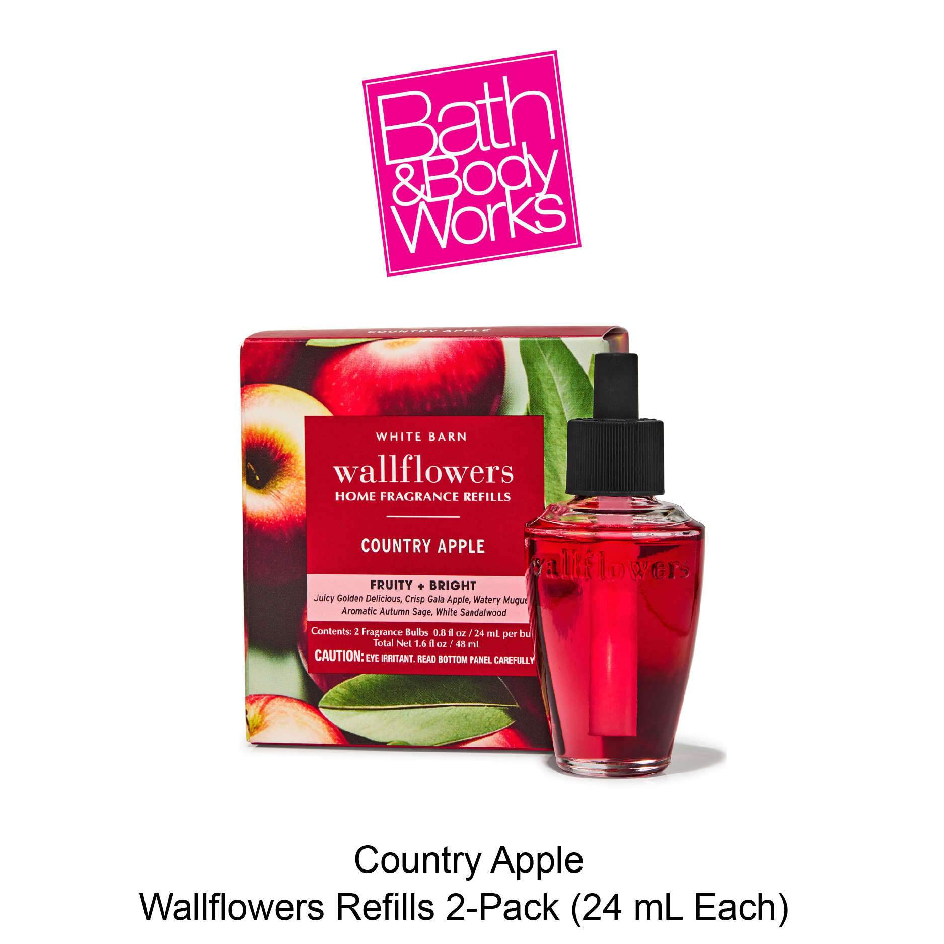 BB Wallflowers Refills 2-Pack May-20-2025-14 Country Apple Wallflowers Refills 2-Pack - Image 1