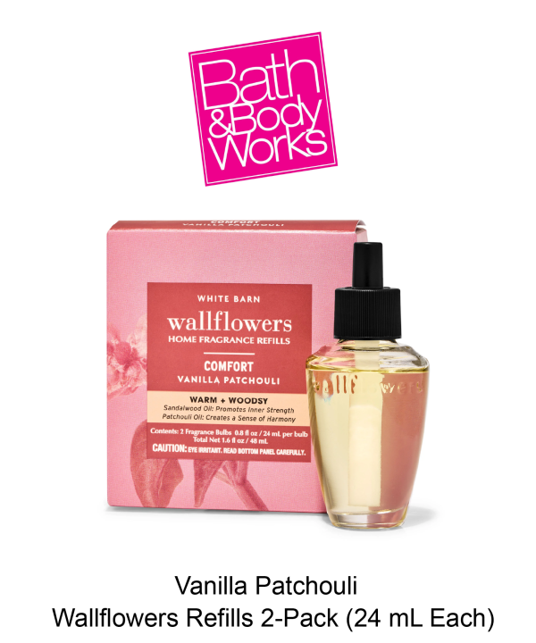 Vanilla Patchouli Wallflowers Refills 2-Pack
